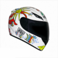 CAPACETE AGV K-3 WHITE ZOO