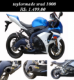 Escapamento taylormade Evolution GSX-R 1000 2010/2013